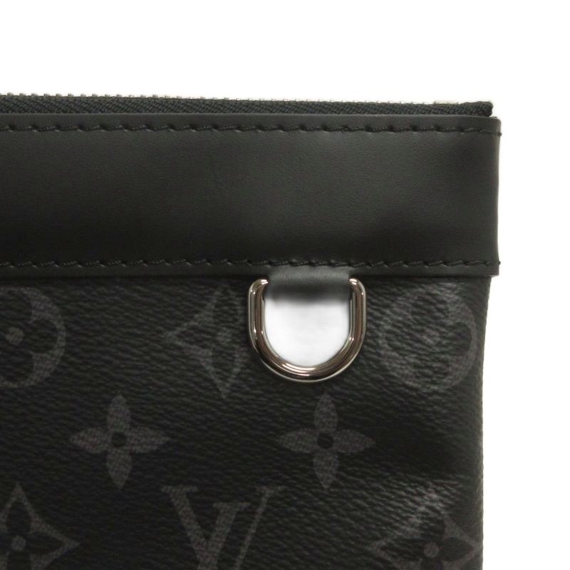 Louis Vuitton Monogram Eclipse Discabas Lee Clutch Bag Second Bag M62291 Total
