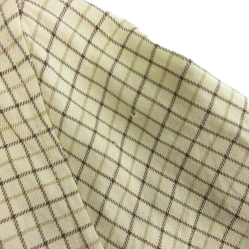 Celine Paris Check Loose Shirt Long Sleeves 2c982113q.02mx Triomphe Embroidery