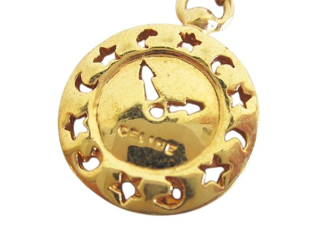 Celine Planet Series Top Gold Accessories