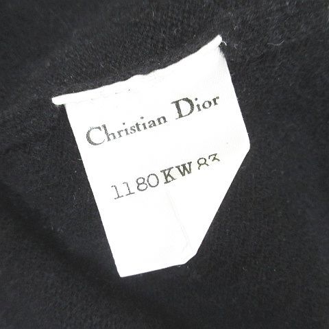 Christian DIOR Pret-a-porter Long Sleeve Knee Length Knit Dress Crewneck L