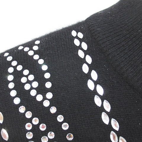 Christian DIOR Pret-a-porter Long Sleeve Knee Length Knit Dress Crewneck L