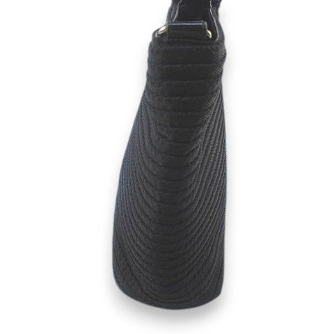 Gucci Tote Bag 000 1998 0540 Bamboo Bag Handbag Black Blackish Canvas Leather