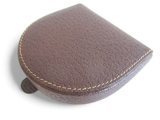 Gucci Coin Case Coin Purse Brown Wallet Leather Old Gucci