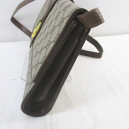 Gucci Old Gucci Shoulder Bag GG Supreme Crossbody Diagonal Beige Made In Italy