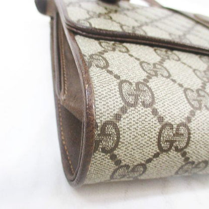 Gucci Old Gucci Shoulder Bag GG Supreme Crossbody Diagonal Beige Made In Italy