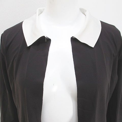 Chanel P20449w03107 B2129 Long Sleeve Shirt Jacket Brown Made In France Stretch