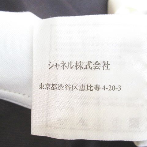 Chanel P20449w03107 B2129 Long Sleeve Shirt Jacket Brown Made In France Stretch