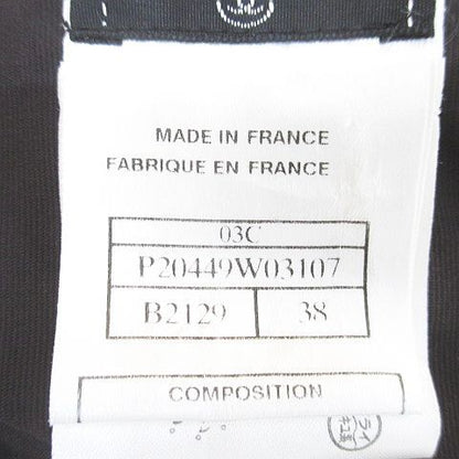 Chanel P20449w03107 B2129 Long Sleeve Shirt Jacket Brown Made In France Stretch