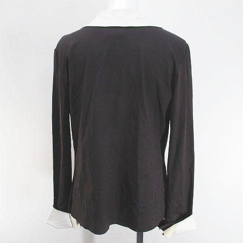 Chanel P20449w03107 B2129 Long Sleeve Shirt Jacket Brown Made In France Stretch