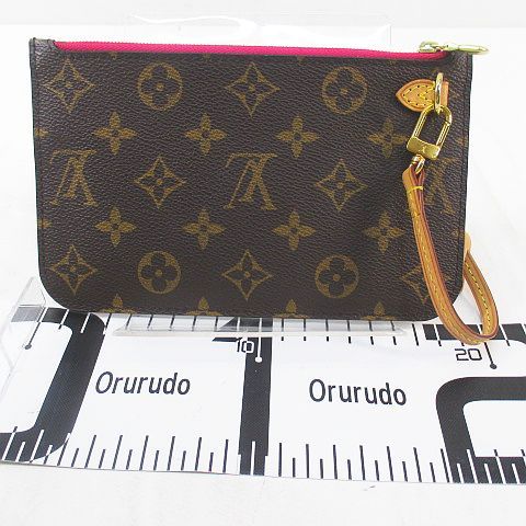 Louis Vuitton Neverfull Accessories Pouch Only Pouch Monogram Brown Made In