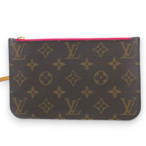 Louis Vuitton Neverfull Accessories Pouch Only Pouch Monogram Brown Made In