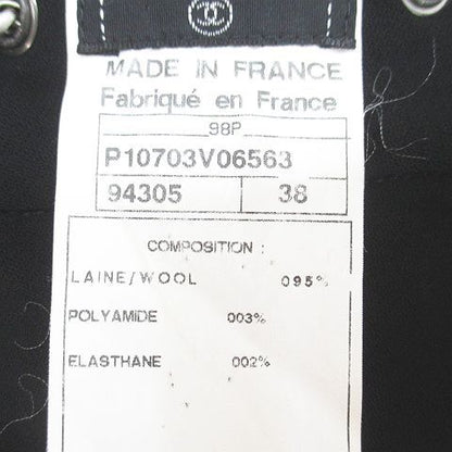 Chanel 98P P10703v06563 94305 Knee Length Tight Skirt Chain CC Mark Coco Mark