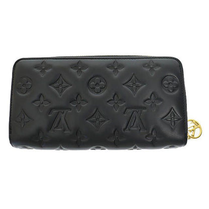 Louis Vuitton Monogram Embossed Zippy Wallet Coussin Round Zipper Long Wallet