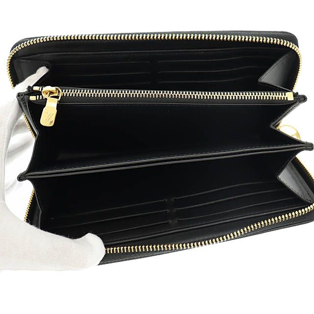Louis Vuitton Monogram Embossed Zippy Wallet Coussin Round Zipper Long Wallet