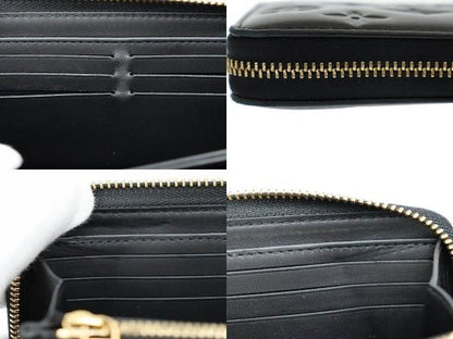 Louis Vuitton Monogram Embossed Zippy Wallet Coussin Round Zipper Long Wallet