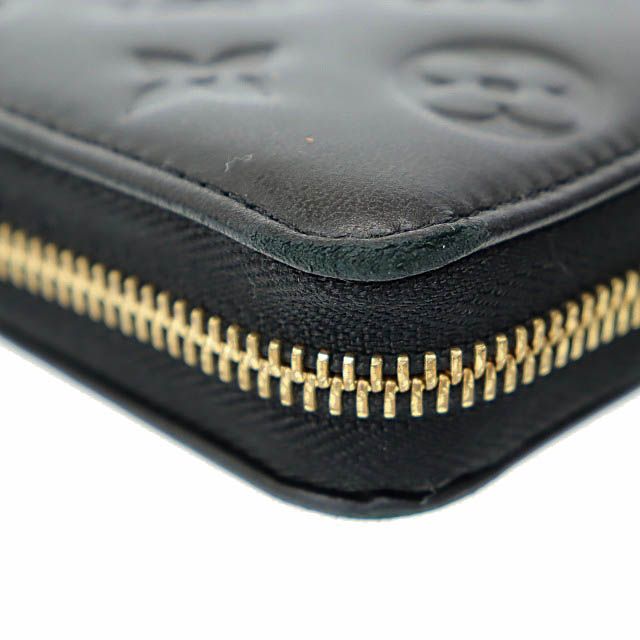 Louis Vuitton Monogram Embossed Zippy Wallet Coussin Round Zipper Long Wallet