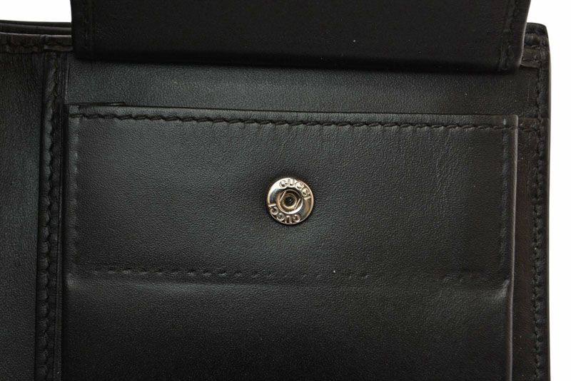 Gucci Wallet Bifold Wallet Gucci Men's Wallet GG Supreme New Web Sherry Line