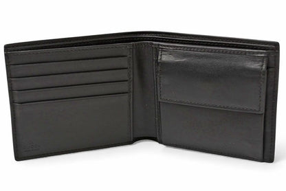 Gucci Wallet Bifold Wallet Gucci Men's Wallet GG Supreme New Web Sherry Line