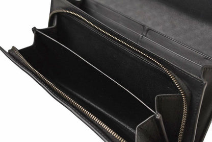 Bottega Veneta Wallet Bottega Veneta Long Wallet Continental Wallet Black 150509