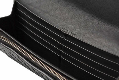 Bottega Veneta Wallet Bottega Veneta Long Wallet Continental Wallet Black 150509