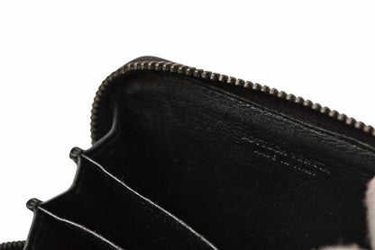 Bottega Veneta Coin Case Bottega Veneta Mini Wallet Intrecciato Leather Black