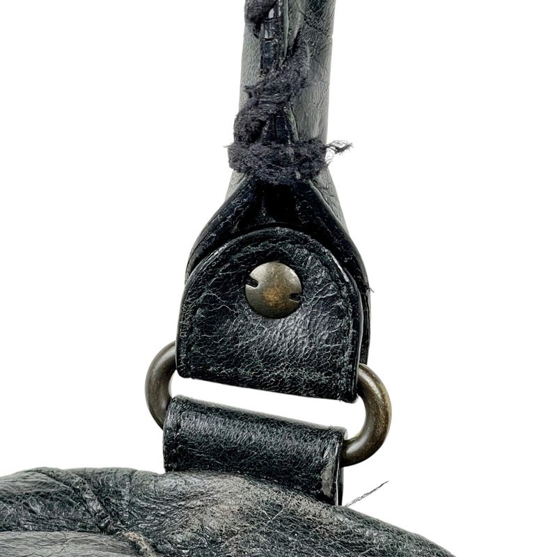 Balenciaga The City Tote Bag 2WAY Shoulder Bag Tote Leather Dark Green 467891