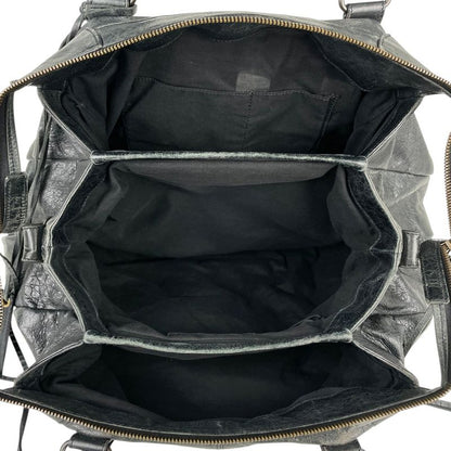 Balenciaga The City Tote Bag 2WAY Shoulder Bag Tote Leather Dark Green 467891