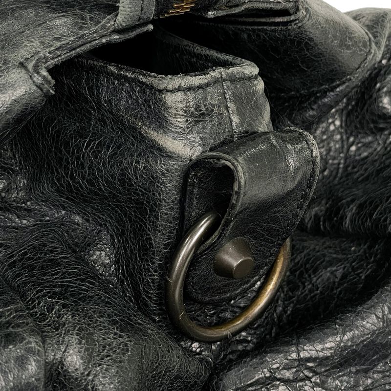 Balenciaga The City Tote Bag 2WAY Shoulder Bag Tote Leather Dark Green 467891