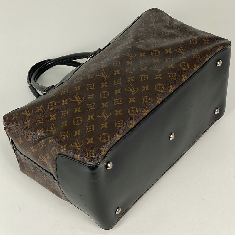 Louis Vuitton Neo Greenwich Handbag Travel Bag Monogram Macassar Brown M56716