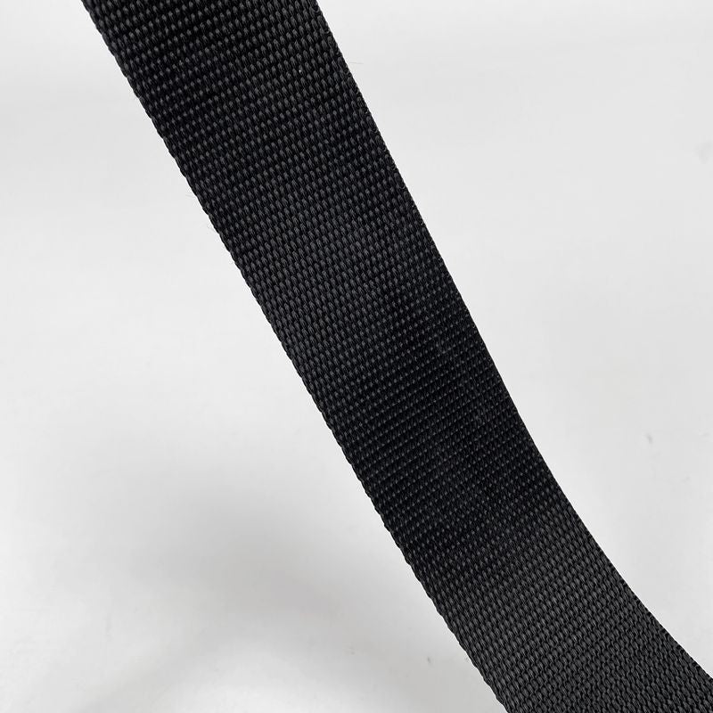 Prada Logo Plate Shoulder Bag Crossbody Shoulder Bag Tessuto Nylon Nero (black)