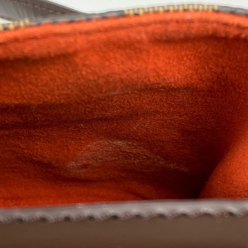 Louis Vuitton Manosque PM Shoulder Bag Shoulder Trapezoid Shape Handbag Damier