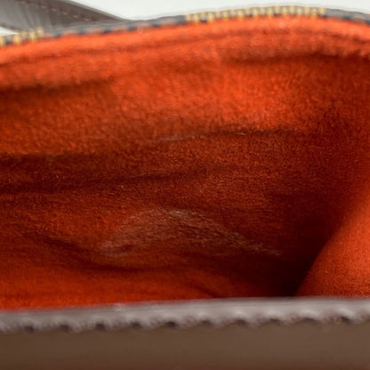 Louis Vuitton Manosque PM Shoulder Bag Shoulder Trapezoid Shape Handbag Damier