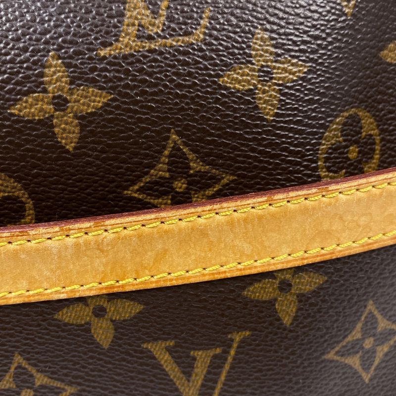 Louis Vuitton Reporter PM Crossbody Shoulder Bag Monogram Brown M45254 Women