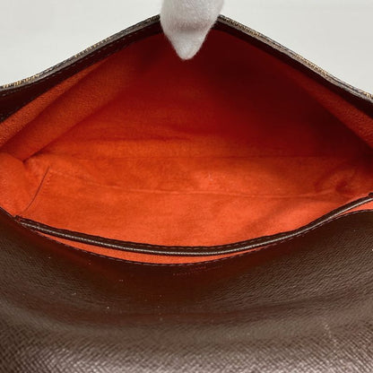 Louis Vuitton Musette Tango Long Crossbody Shoulder Bag Damier Brown N51301