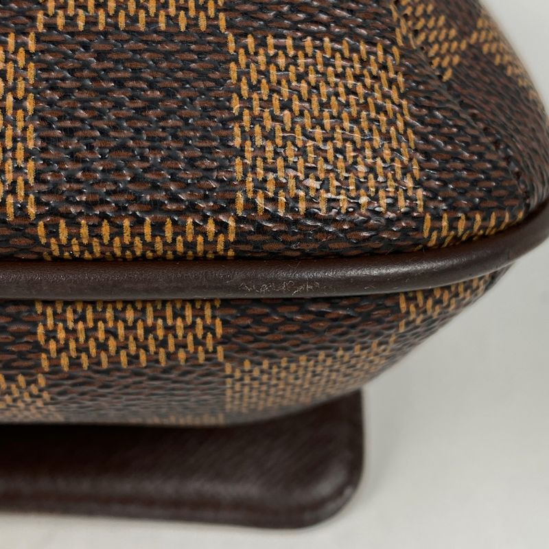 Louis Vuitton Musette Tango Long Crossbody Shoulder Bag Damier Brown N51301