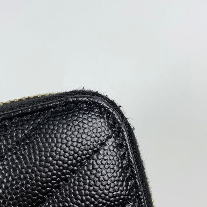 Saint Laurent Monogram Saint Laurent Full Zip Wallet Logo Round Zipper Long