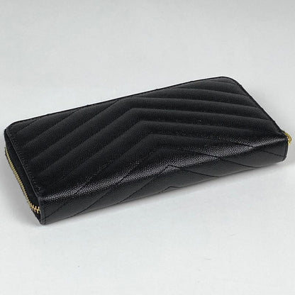 Saint Laurent Monogram Saint Laurent Full Zip Wallet Logo Round Zipper Long