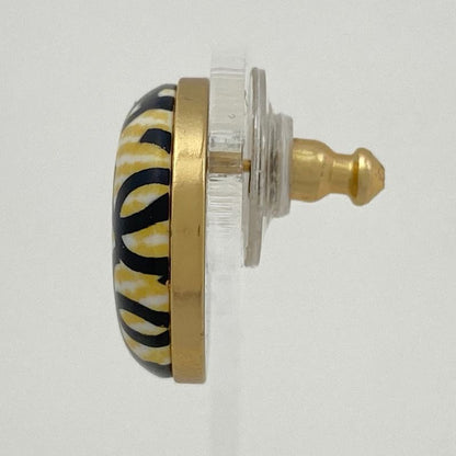 Chanel Coco Mark Round Earrings Round Shape Earrings GP Gold Ladies