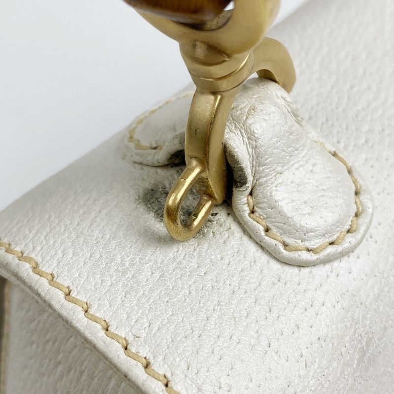 Gucci Bamboo Handbag 2WAY Shoulder Bag Bamboo Old Gucci 00010140188 Handbag