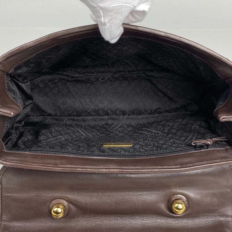 Bottega Venetaveneta Intrecciato Handbag Nappa Handbag Leather Brown Women