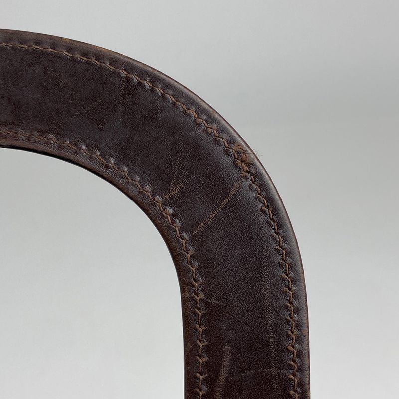 Fendi Zucca Pattern Handbag Tote Bag Total Logo Handbag Canvas Brown 26693 Women