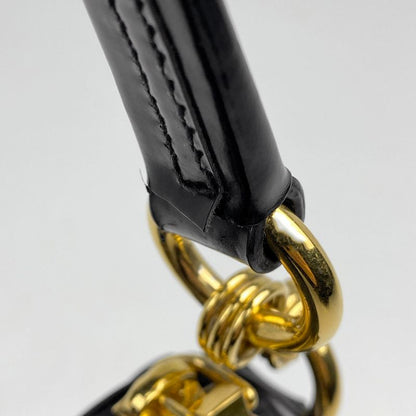 Prada Logo Plate Handbag Nylon Nero (black) Women