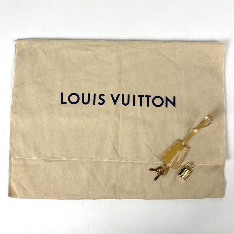 Louis Vuitton Alma PM Handbag Monogram Vernis Rose Florentine M91614 Women