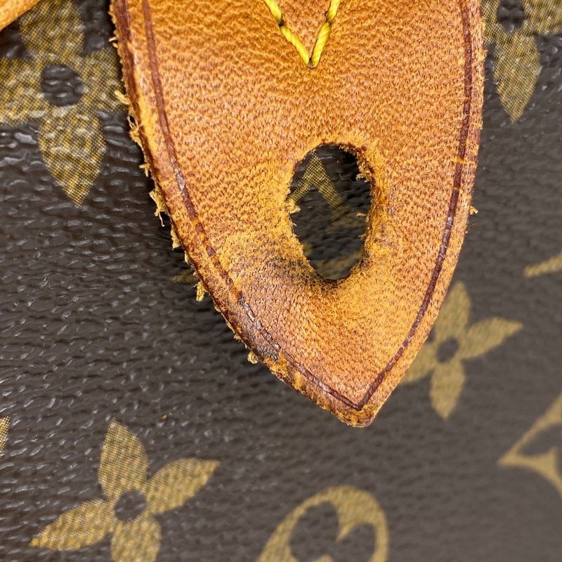 Louis Vuitton Speedy 30 Boston Bag Commuter Handbag Monogram Brown M41526 Women