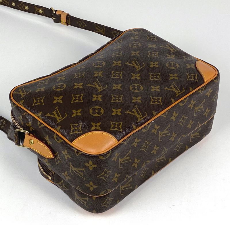Louis Vuitton Nile Crossbody Shoulder Bag Monogram Brown M45244 Women