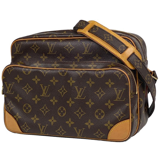 Louis Vuitton Nile Crossbody Shoulder Bag Monogram Brown M45244 Women