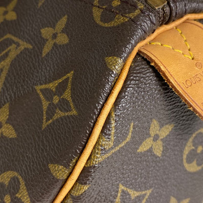 Louis Vuitton Speedy 35 Boston Bag Commuter Handbag Monogram Brown M41524 Women