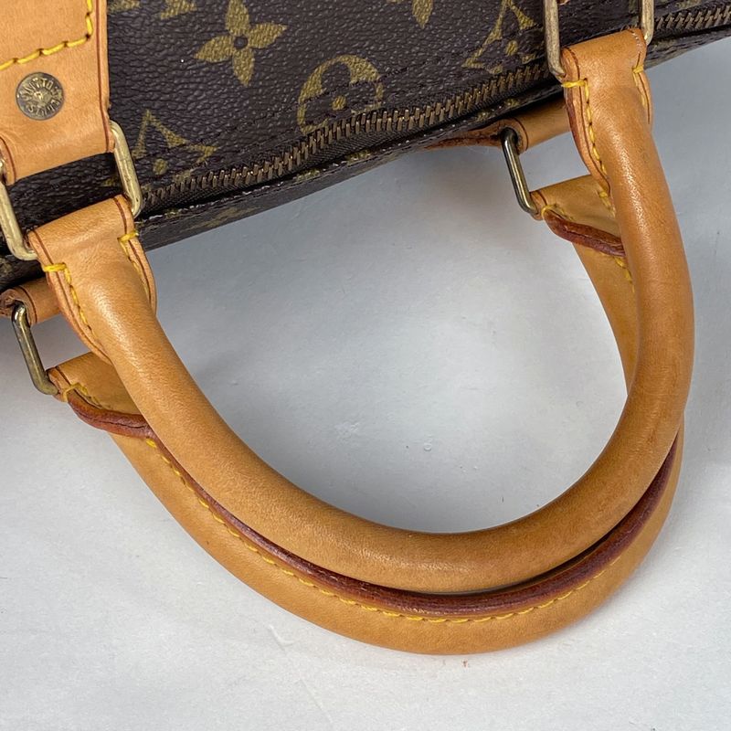 Louis Vuitton Speedy 35 Boston Bag Commuter Handbag Monogram Brown M41524 Women