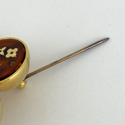 Louis Vuitton Brooch Uncoulusion Art Deco Brooch GP Gold Ladies