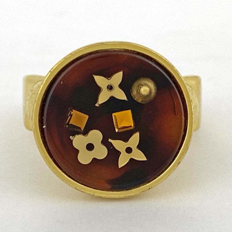 Louis Vuitton Prima Donna Ring #13 GP Gold Ladies